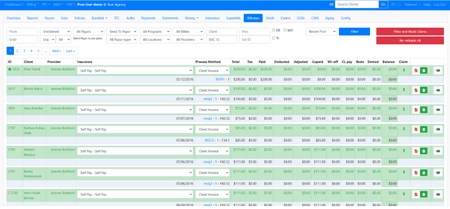 Claims Management Environment