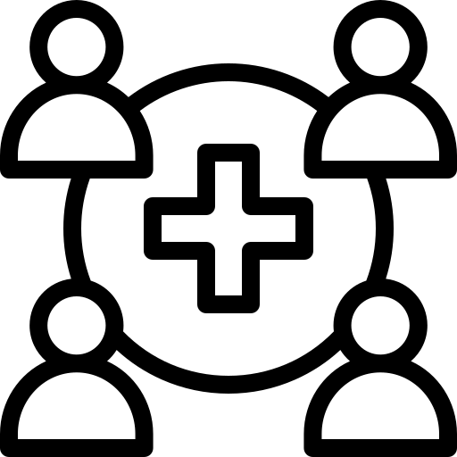 Tribal community health icon